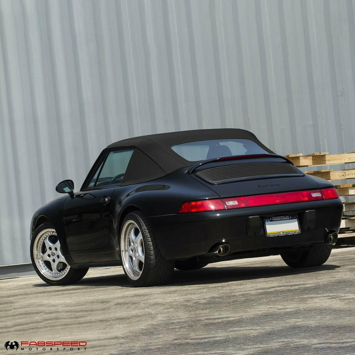 1994-1998 Porsche 993 Carrera Fabspeed Supercup cat-back Exhaust System - image 3