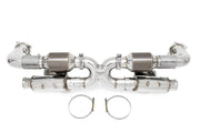 1995-1998 Porsche 993 Turbo Fabspeed Modular Sport Catalytic Converter X-Pipe - image 1