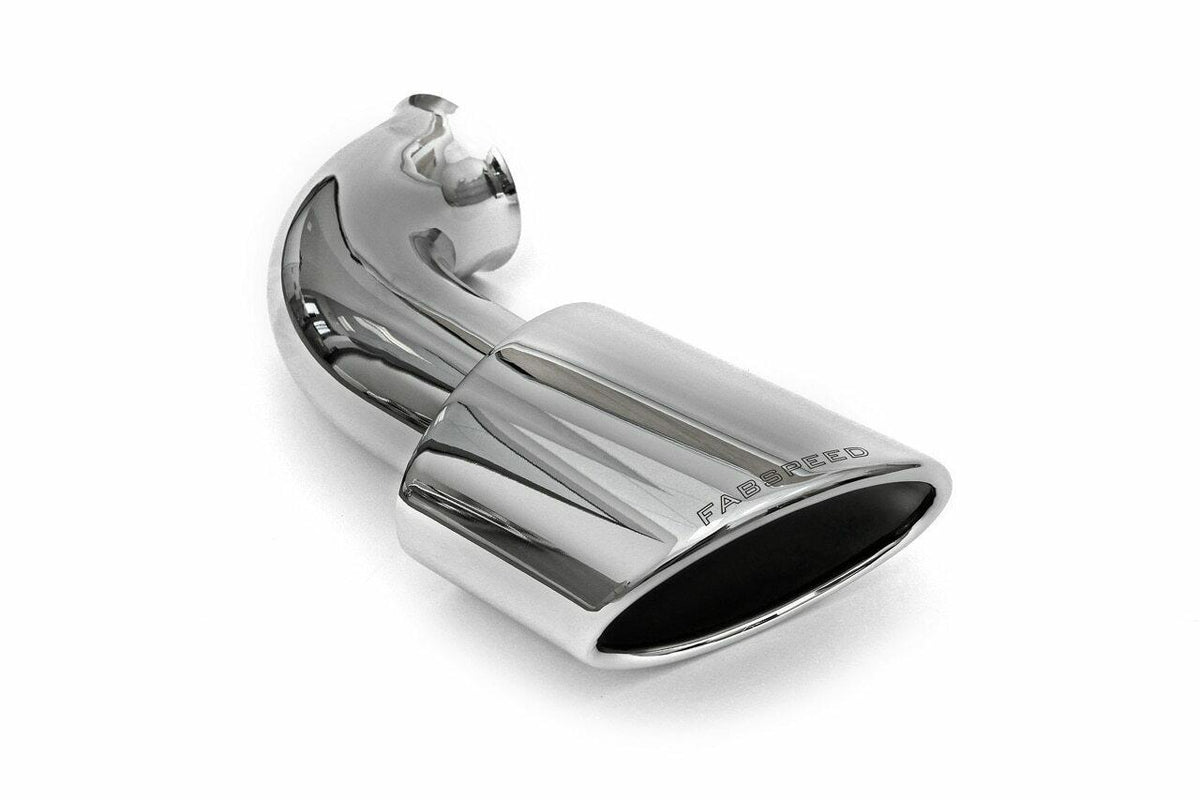 1995-1998 Porsche 993 Twin Turbo Fabspeed Muffler Bypass Pipes with tips - image 2