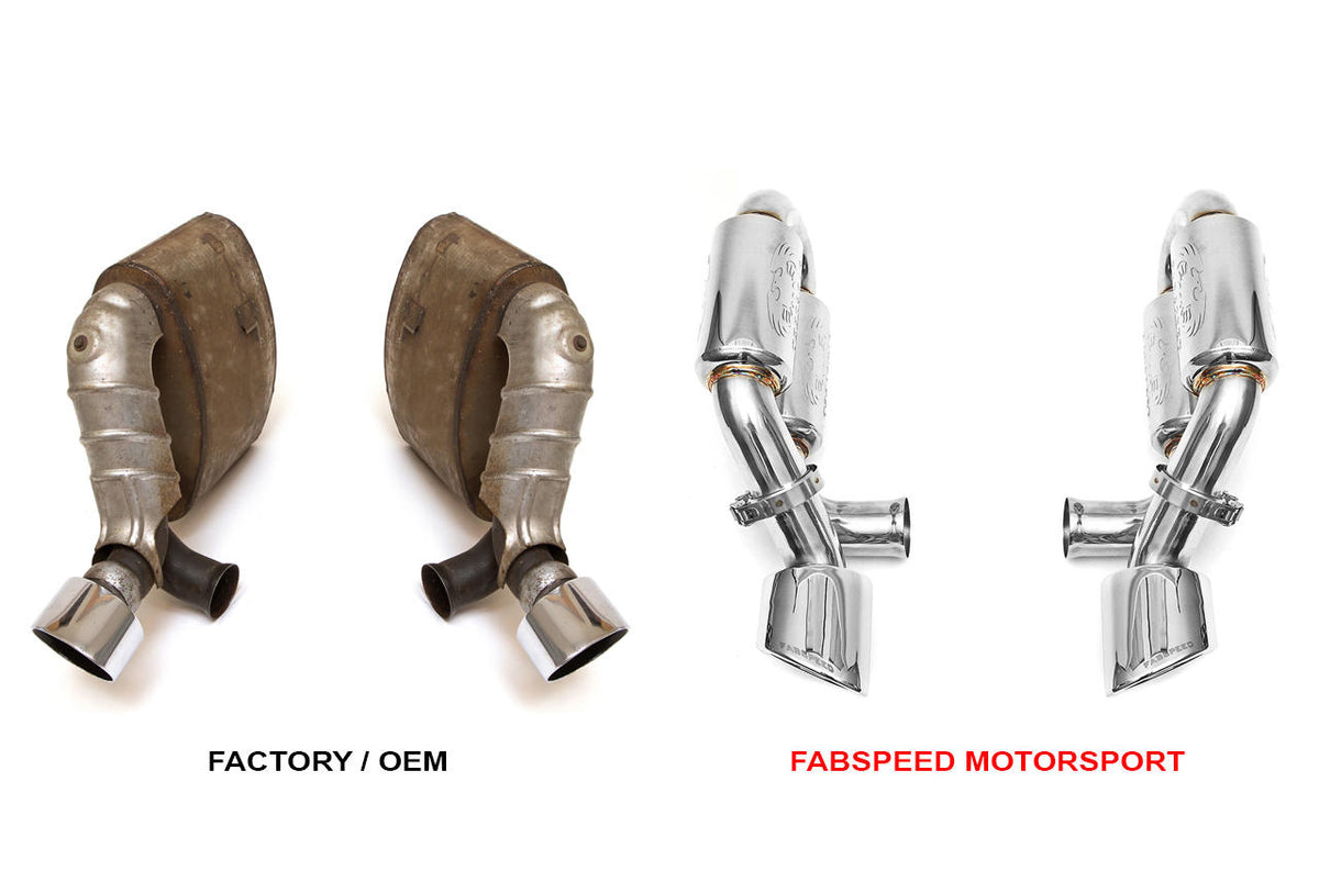 1995-1998 Porsche 993 Turbo Fabspeed Supercup Exhaust System - image 2