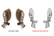 1995-1998 Porsche 993 Turbo Fabspeed Supercup Exhaust System - image 2