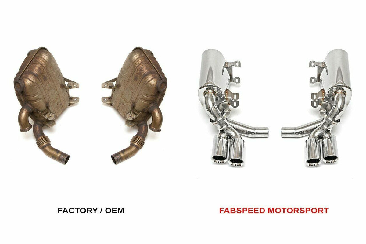 1999-2004 Porsche 996 Carrera Fabspeed Maxflo Performance Exhaust System - image 2