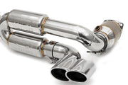 2001-2005 Porsche 996 GT2 70mm Fabspeed Supersport X-Pipe Exhaust System - image 2