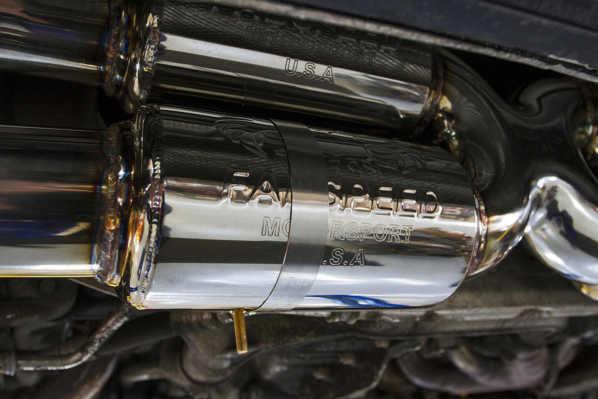 2001-2005 Porsche 996 GT2 70mm Fabspeed Supersport X-Pipe Exhaust System - image 5