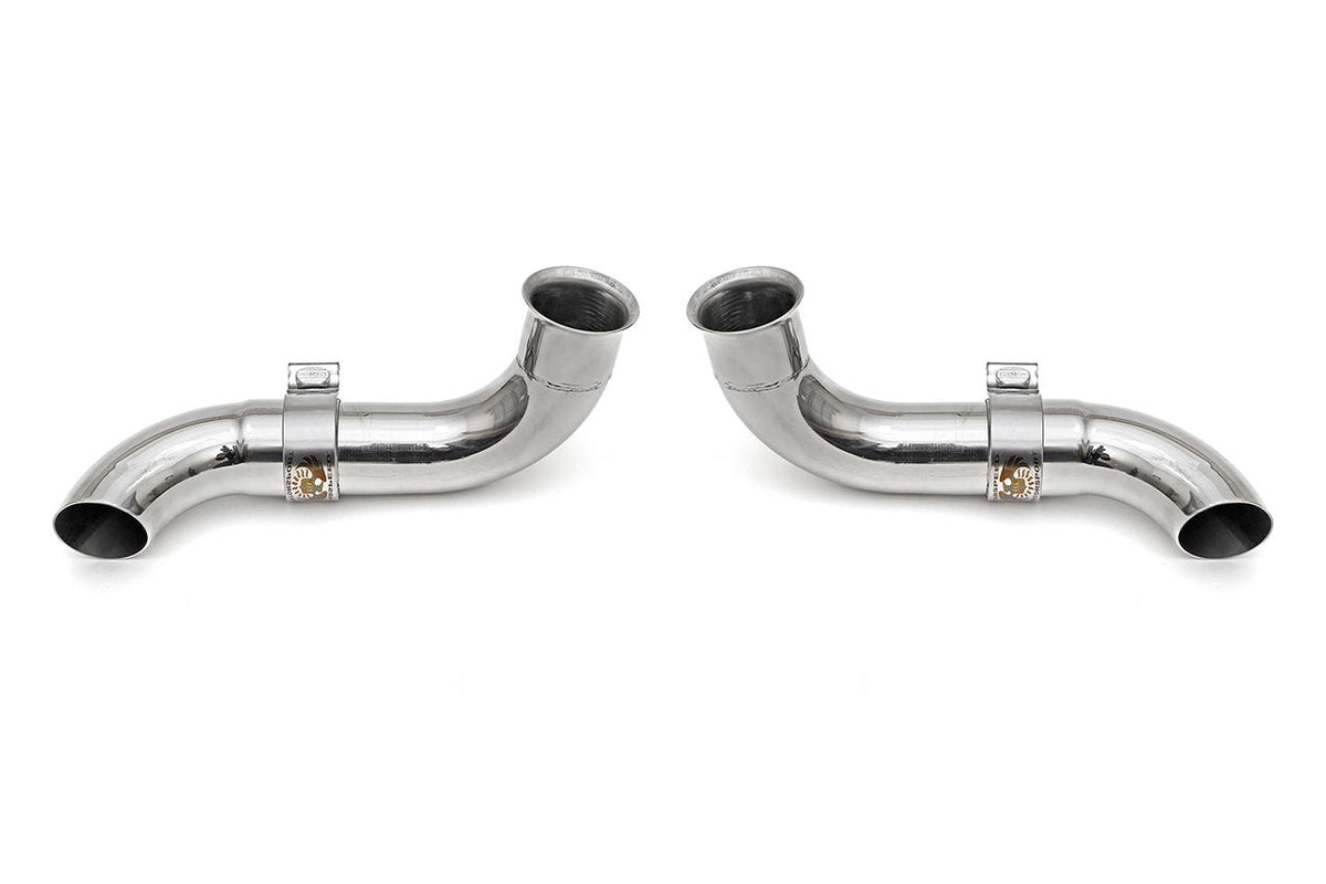 1999-2005 Porsche 996 GT3 Fabspeed Competition Muffler Outlets w/ Adjustable Turndowns - image 1