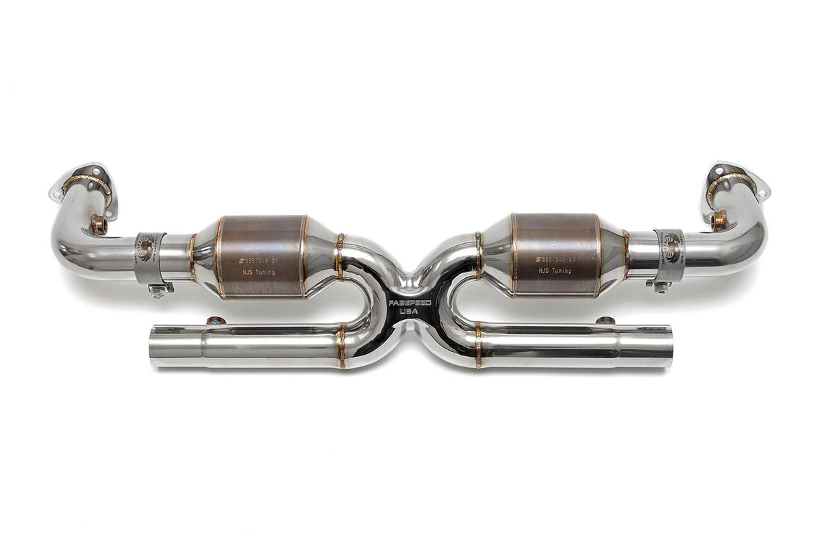 1999-2005 Porsche 996 GT3 Fabspeed Sport Cat X-Pipe - image 1