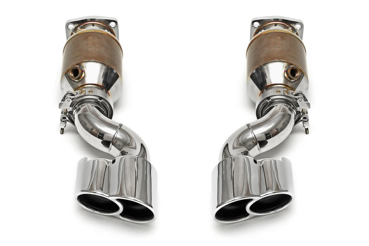 2000-2005 Porsche 996 Turbo Fabspeed Muffler Bypass Exhaust System - image 1
