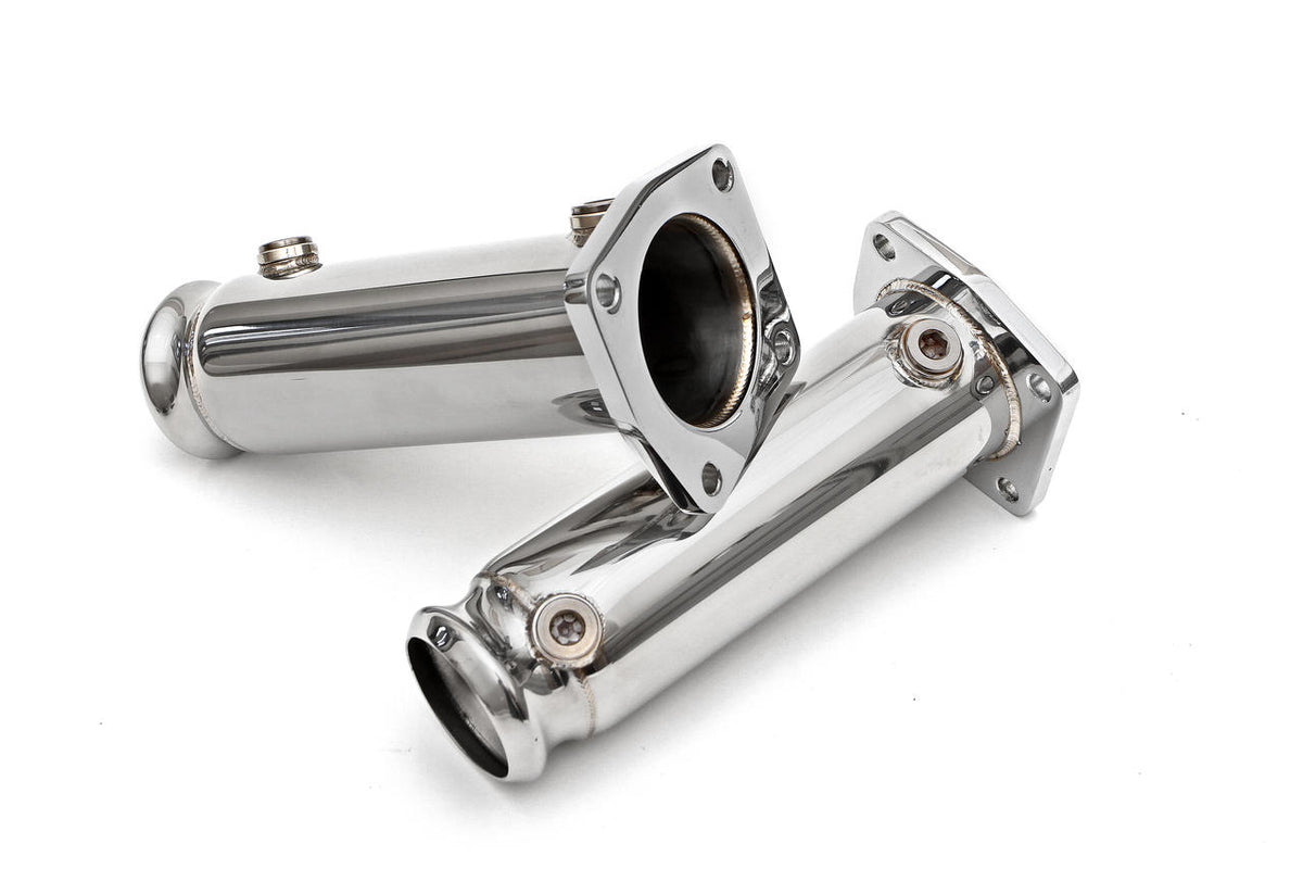 2000-2005 Porsche 996 Turbo Fabspeed Supersport 70mm X-Pipe Exhaust System - image 5