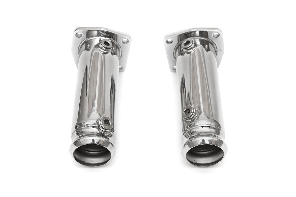 2000-2005 Porsche 996 Turbo Fabspeed Supersport 70mm X-Pipe Exhaust System - image 4