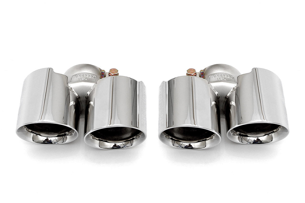 2005-2008 Porsche 997 Carrera Fabspeed Deluxe Quad-Style Tips - image 1