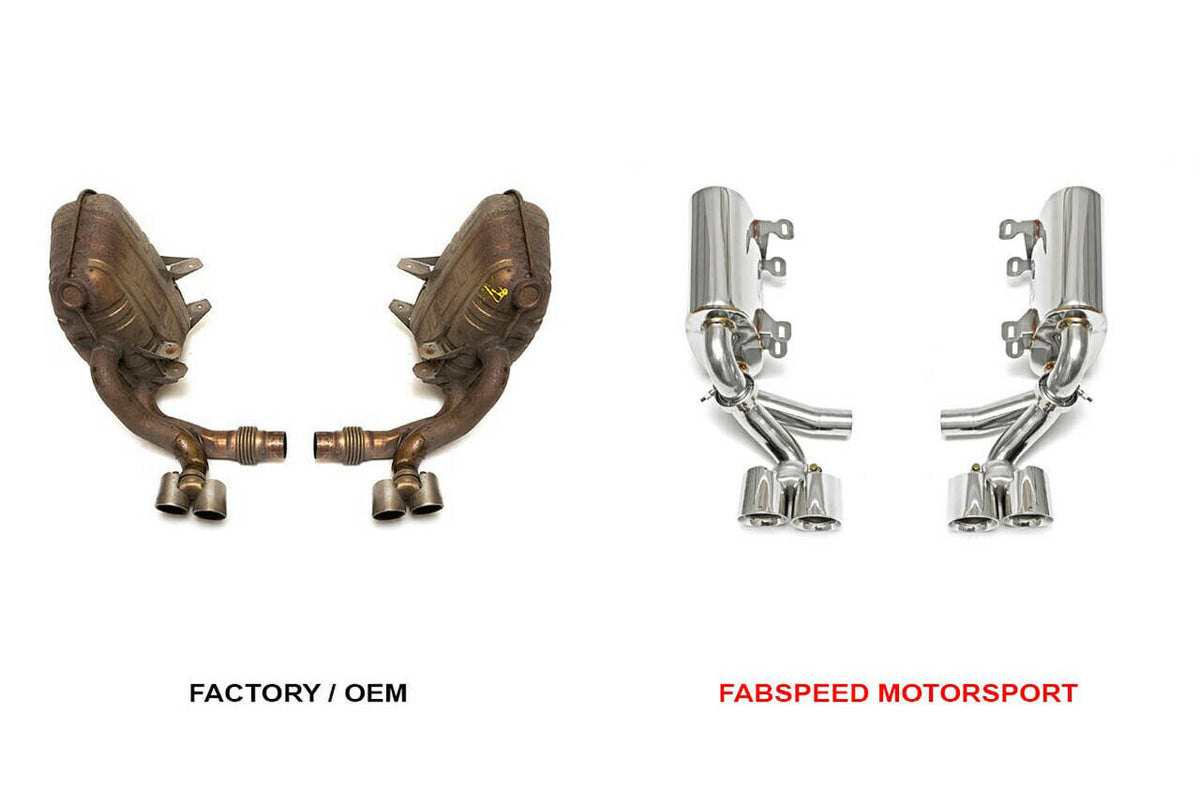 2005-2008 Porsche 997 Carrera Fabspeed Maxflo Performance Exhaust System - image 2