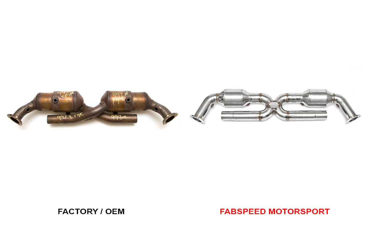 2005-2008 Porsche 997 Carrera Fabspeed Sport Cat X-Pipe - image 3