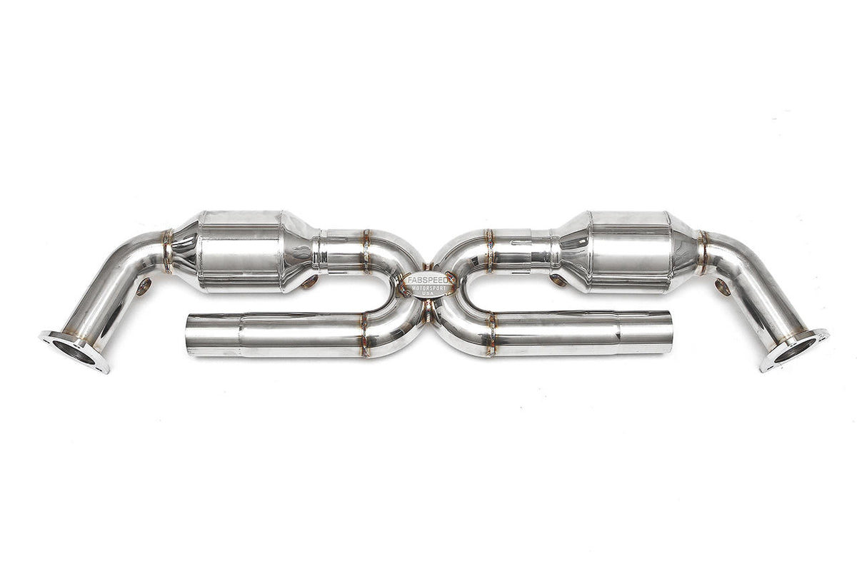 2005-2008 Porsche 997 Carrera Fabspeed Sport Cat X-Pipe - image 1