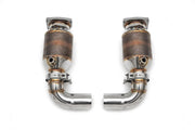 2008-2009 Porsche 997 GT2 Fabspeed Sport Catalytic Converters - image 1