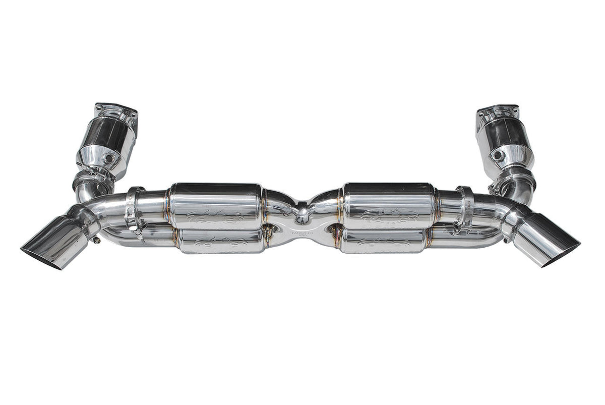 2008-2009 Porsche 997 GT2 Fabspeed Supersport 70mm X-Pipe Exhaust System - image 1