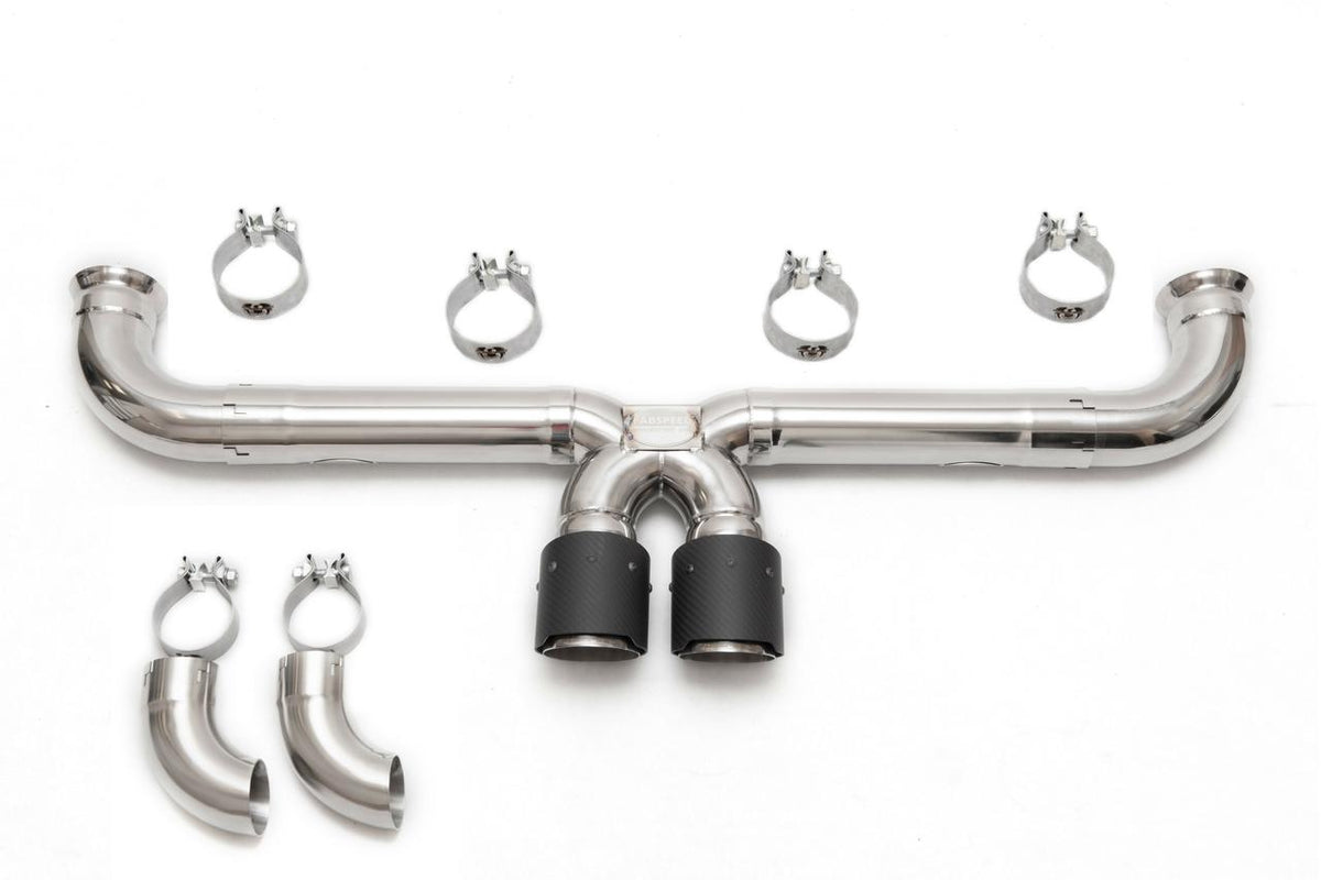 2006-2009 Porsche 997 GT3 / GT3 RS Catback Fabspeed Competition Race X-Pipe - image 1