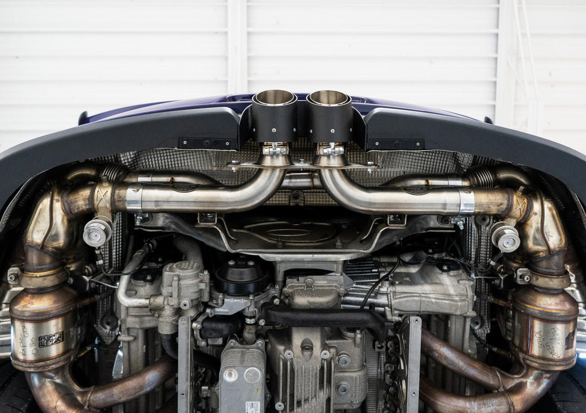 2006-2009 Porsche 997 GT3 / GT3 RS Fabspeed Center Muffler Bypass Pipe - image 10