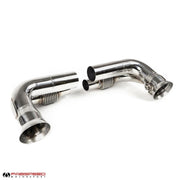 2006-2009 Porsche 997 GT3 / GT3 RS Fabspeed Side Muffler Bypass Pipes - image 7