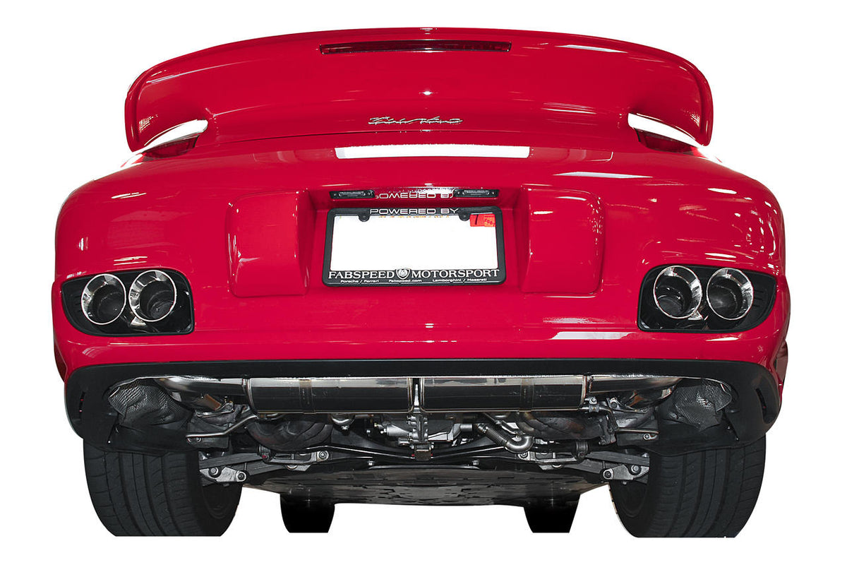 2006-2009 Porsche 997 Turbo Fabspeed Deluxe Quad-Style Tips - image 2