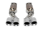2006-2009 Porsche 997 Turbo Fabspeed Muffler Bypass Exhaust System - image 1