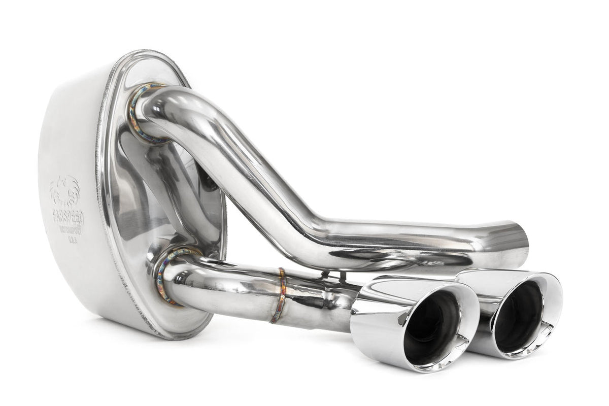 2009-2012 Porsche 997.2 Carrera Fabspeed Maxflo Performance Side Exhaust System - image 4