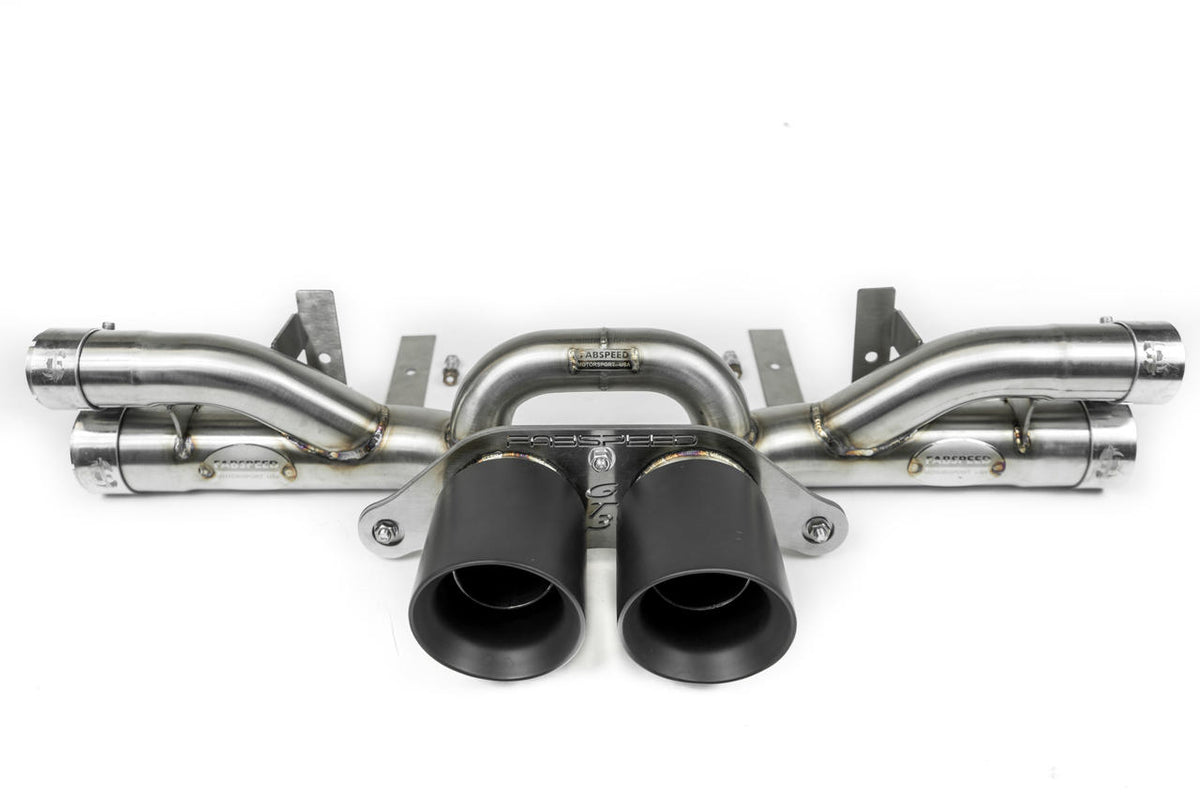 2010-2011 Porsche 997.2 GT3 / GT3 RS Fabspeed Center Muffler Bypass Pipe - image 5