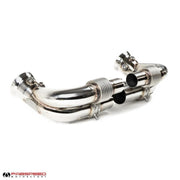 2010-2011 Porsche 997.2 GT3 / GT3 RS Fabspeed Side Muffler Bypass Pipes - image 1