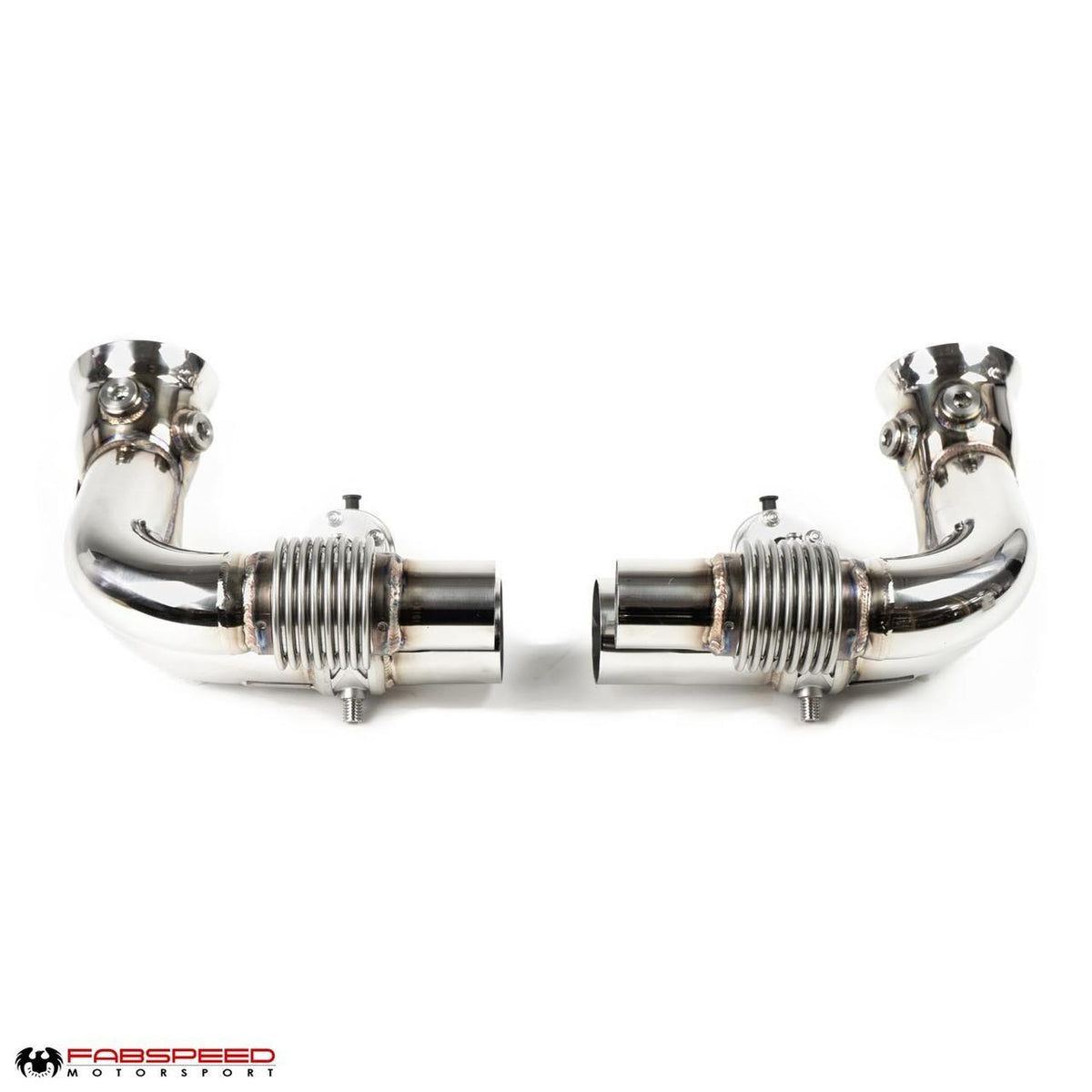 2010-2011 Porsche 997.2 GT3 / GT3 RS Fabspeed Side Muffler Bypass Pipes - image 3