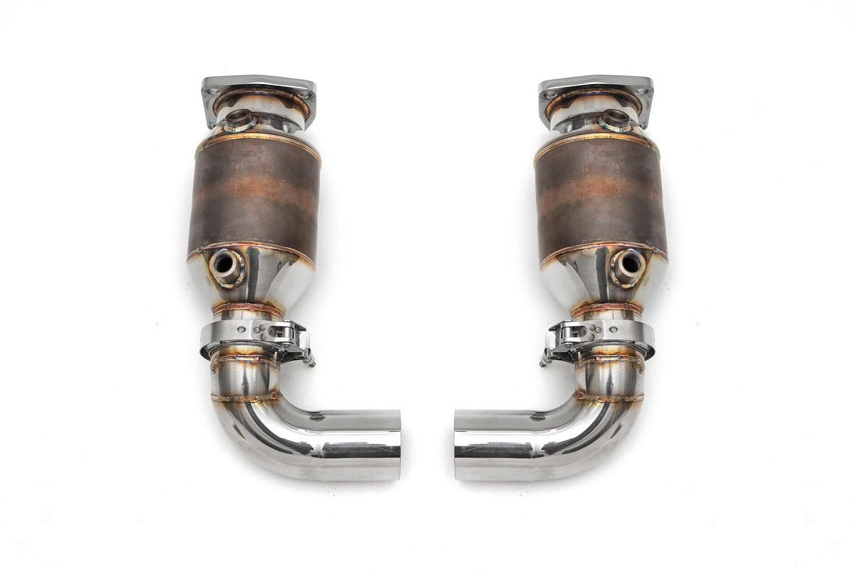 2010-2012 Porsche 997.2 Turbo / Turbo S Fabspeed Sport Catalytic Converters - image 1