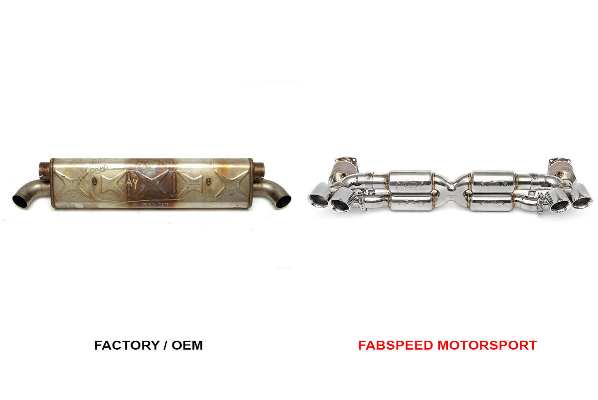 2010-2012 Porsche 997.2 Turbo / Turbo S Fabspeed Supersport X-Pipe Exhaust System - image 2