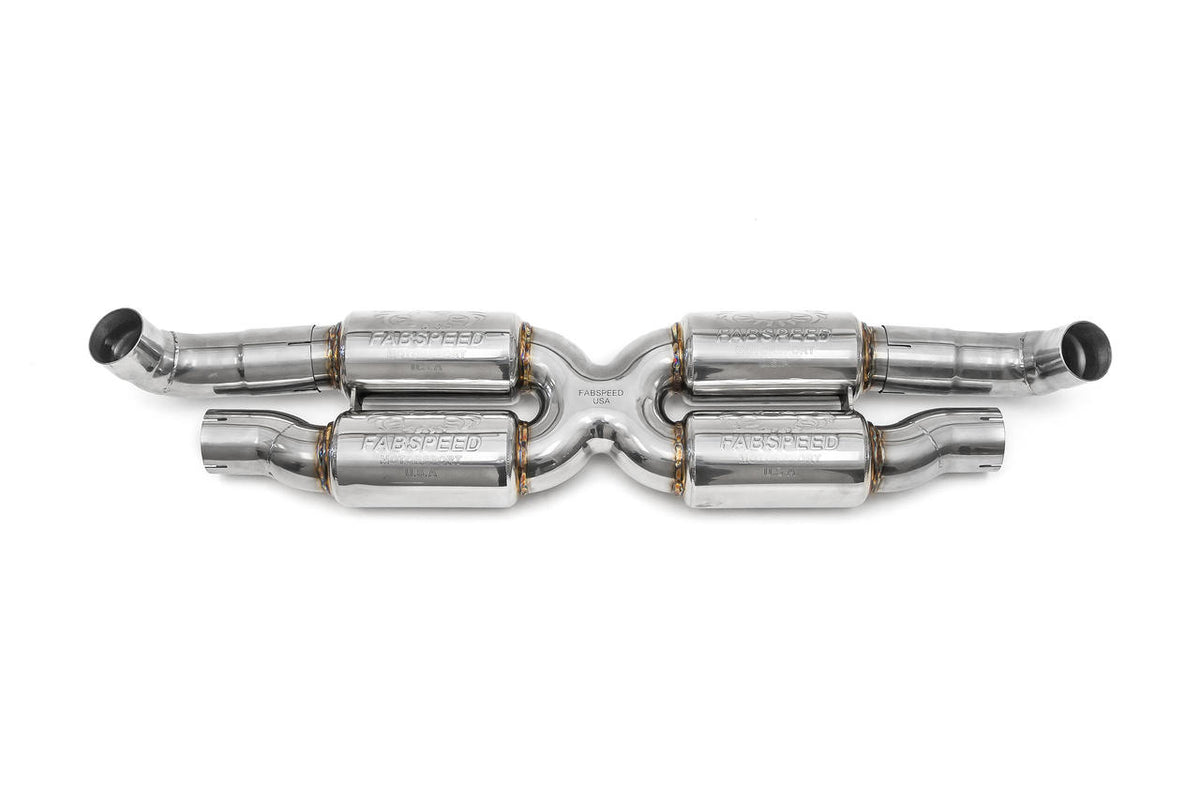2010-2012 Porsche 997.2 Turbo / Turbo S Fabspeed Supersport X-Pipe (X-Pipe Only) - image 1