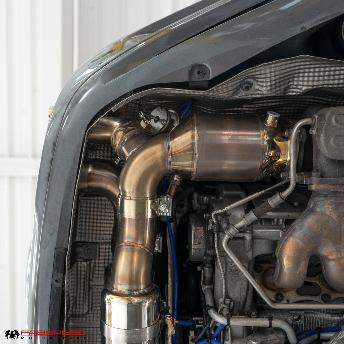 2010-2012 Porsche 997.2 Turbo / Turbo S Fabspeed Valved Supersport X-Pipe Exhaust System - image 10