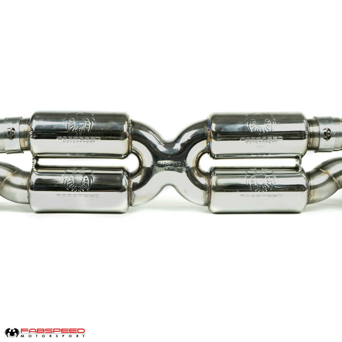 2010-2012 Porsche 997.2 Turbo / Turbo S Fabspeed Valved Supersport X-Pipe Exhaust System - image 5