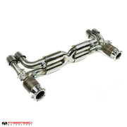 2010-2012 Porsche 997.2 Turbo / Turbo S Fabspeed Valved Supersport X-Pipe Exhaust System - image 4