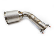 2019-2026 Porsche E3 Cayenne S 2.9L Turbo / Turbo S Fabspeed Primary Sport Catalytic Converters - image 4