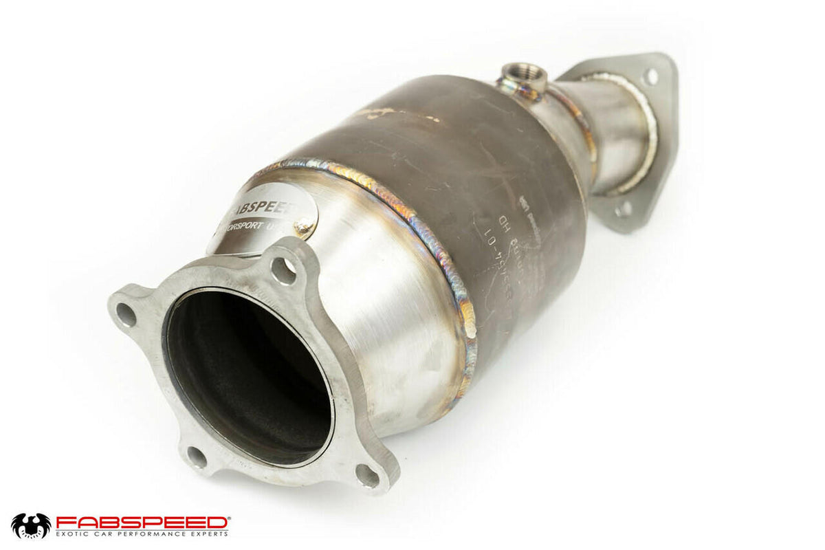 2019-2021 Porsche Macan 2.0L Fabspeed Sport Catalytic Converter - image 1