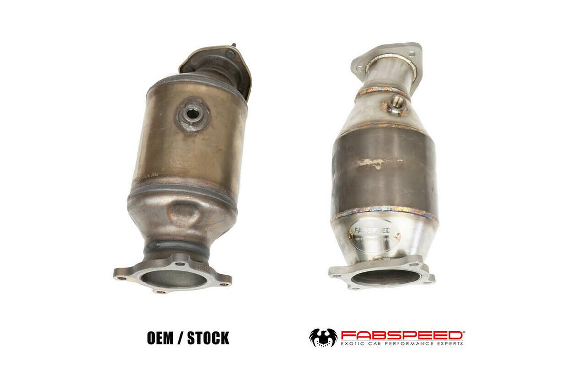 2019-2021 Porsche Macan 2.0L Fabspeed Sport Catalytic Converter - image 5