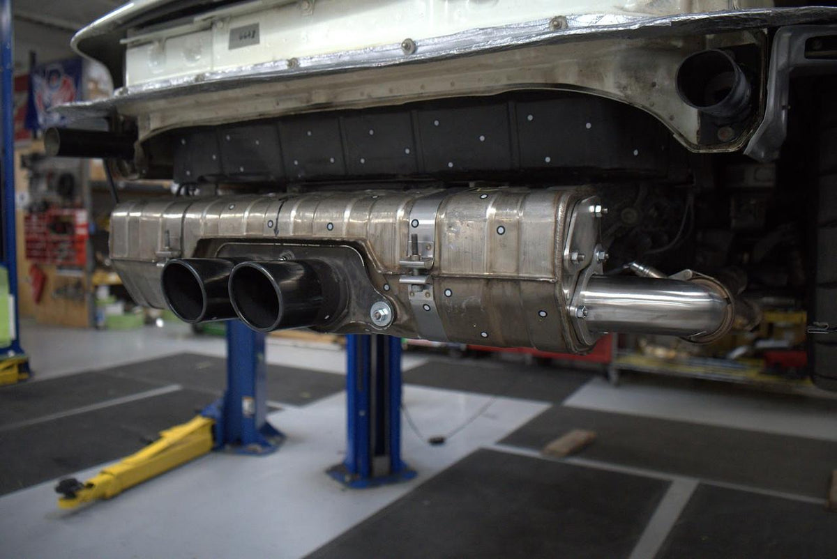 1990-1998 Porsche 964/993 Carrera GT3 Fabspeed Center Muffler Conversion Package - image 8