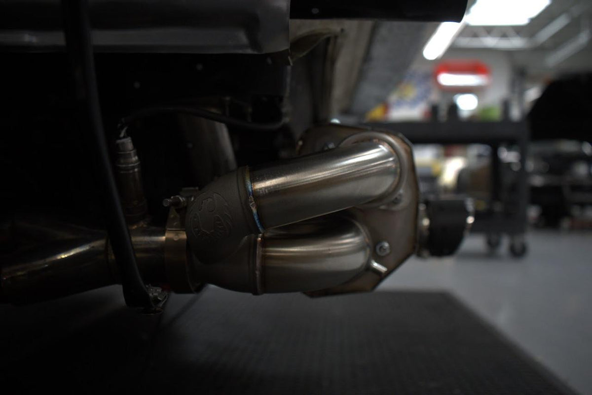 1990-1998 Porsche 964/993 Carrera GT3 Fabspeed Center Muffler Conversion Package - image 10
